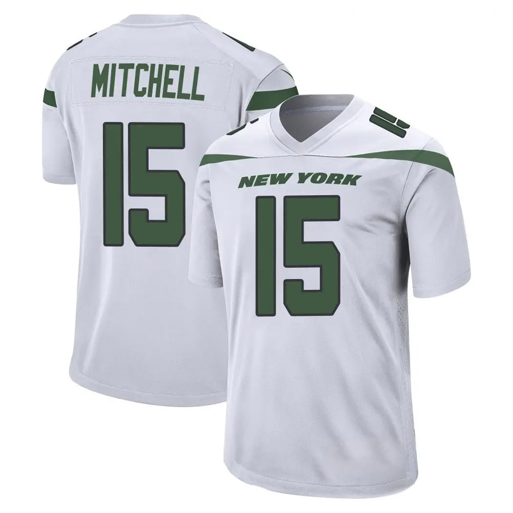 NY.Jets #15 Adonai Mitchell Player White Spotlight Home Game Qdoa Stitched Jerseys