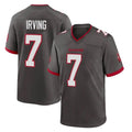 TB.Buccaneers #7 Bucky Irving Player Pewter Alternate Home Game Qdoa Stitched Jerseys