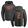 M.Dolphins #2 Malik Willis Player Darkgray Pullover Hoodies Limited Qdoa Stitched Jerseys