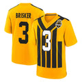 P.Steelers #3 Jaquan Brisker Player Gold Limited 1933 Throwback Home Game Qdoa Stitched Jerseys