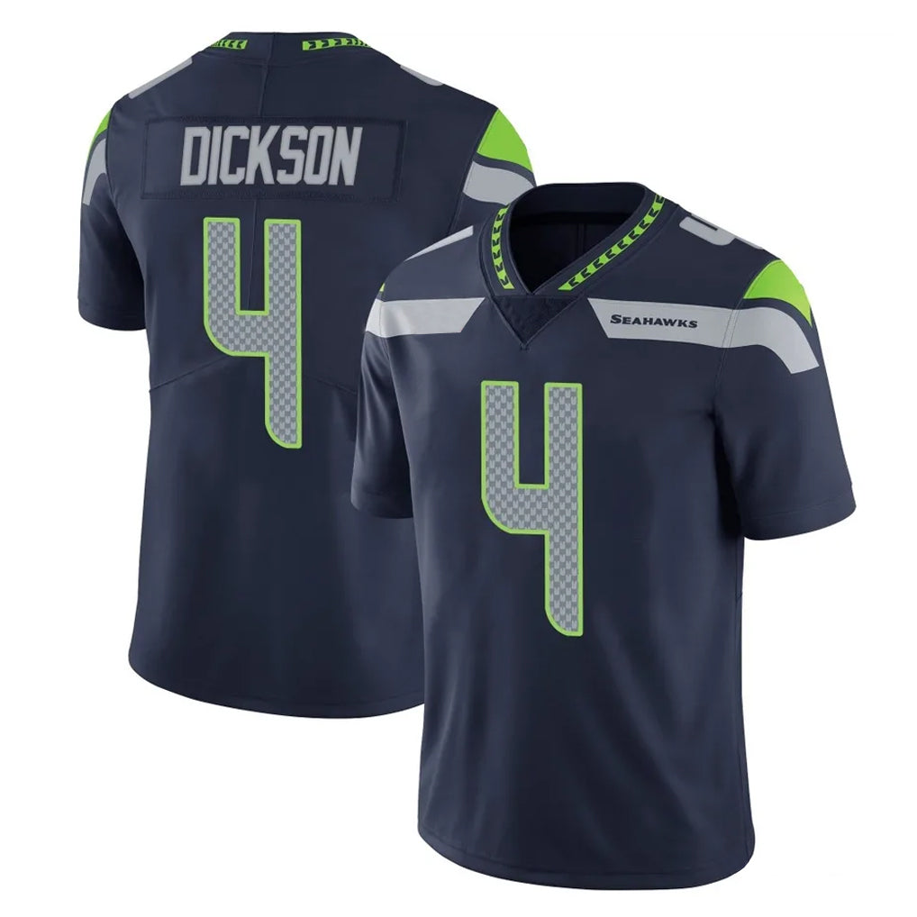 S.Seahawks #4 Michael Dickson Player Navy Limited Vapor Untouchable Home Game Qdoa Stitched Jerseys