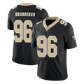 NO.Saints #96 Carl Granderson Player Black Limited Vapor Untouchable Home Game Qdoa Stitched Jerseys