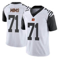C.Bengals #71 Amarius Mims Player White Color Rush Vapor Untouchable Limted Home Game Qdoa Stitched Jerseys