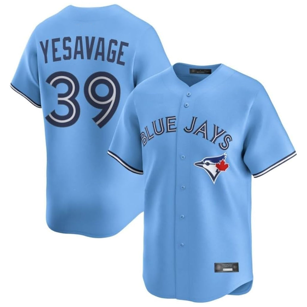 T.Blue Jays #39 Trey Yesavage Player Blue Home Limited Qdoa Stitched Jerseys