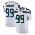 S.Seahawks #99 Leonard Williams Player White Limited Vapor Untouchable Home Game Qdoa Stitched Jerseys