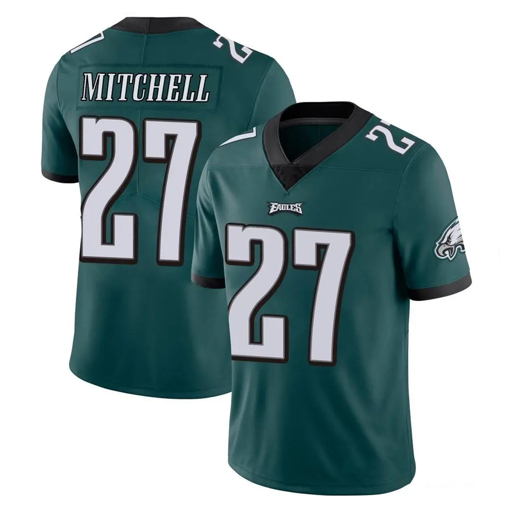 P.Eagles #27 Quinyon Mitchell Player Team Color Green Vapor Untouchable Home Game Qdoa Stitched Jerseys