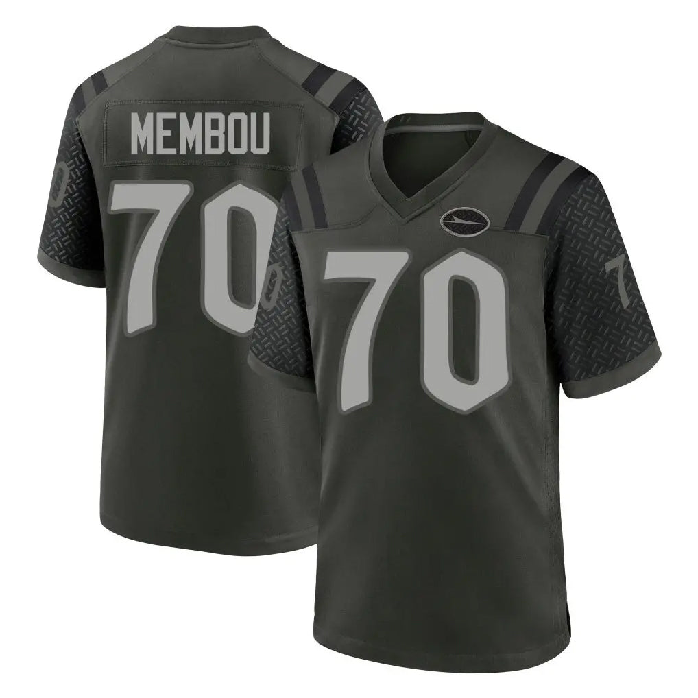 NY.Jets #70 Armand Membou Player Green 2025 Rivalries Collection Home Game Qdoa Stitched Jerseys