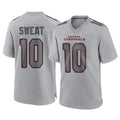 A.Cardinals #10 Josh Sweat Player Gray Atmosphere Fashion Home Game Qdoa Stitched Jerseys