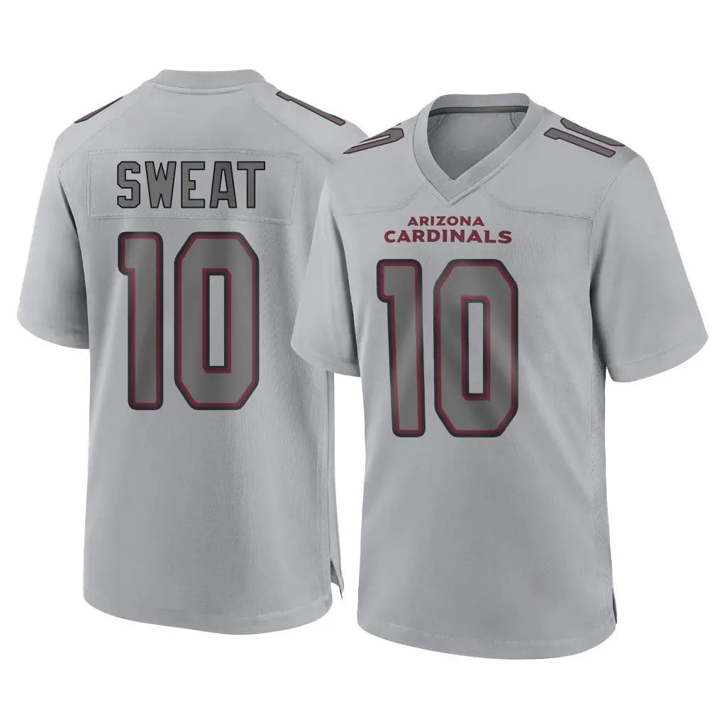 A.Cardinals #10 Josh Sweat Player Gray Atmosphere Fashion Home Game Qdoa Stitched Jerseys