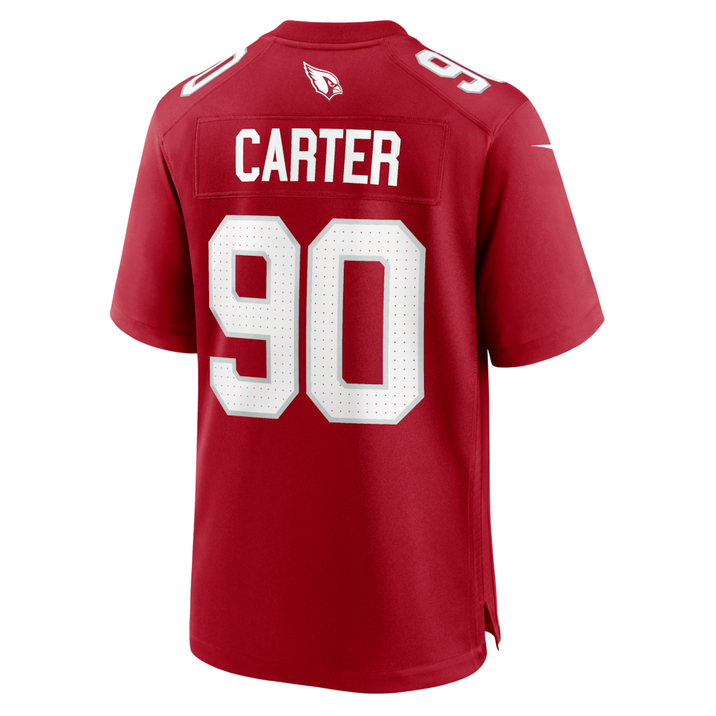 Qdoa A.Cardinals #90 Zach Carter Cardinal Team Game Jersey