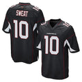 A.Cardinals #10 Josh Sweat Player Black Home Game Qdoa Stitched Jerseys