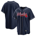 A.Braves ## Braves Blank Player Navy Home Game Qdoa Stitched Jerseys