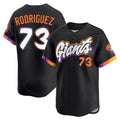 SF.Giants #73 Randy Rodriguez Player Black City Connect Home Limited Qdoa Stitched Jerseys