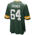 Qdoa GB.Packers #64 Jerry Kramer Green Team Retired Player Game Jersey