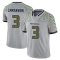 S.Seahawks #3 Nick Emmanwori Player Grey Limited 2025 Rivalries Collection Home Game Qdoa Stitched Jerseys