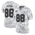 TB.Buccaneers #88 Cade Otton Player Arctic Camo Limited Salute To Service Home Game Qdoa Stitched Jerseys