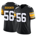 P.Steelers #56 Alex Highsmith Player Black Limited Alternate Vapor F.U.S.E. Home Game Qdoa Stitched Jerseys