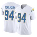 LA.Chargers #94 Dalvin Tomlinson Player White Limited Vapor F.U.S.E. Home Game Qdoa Stitched Jerseys