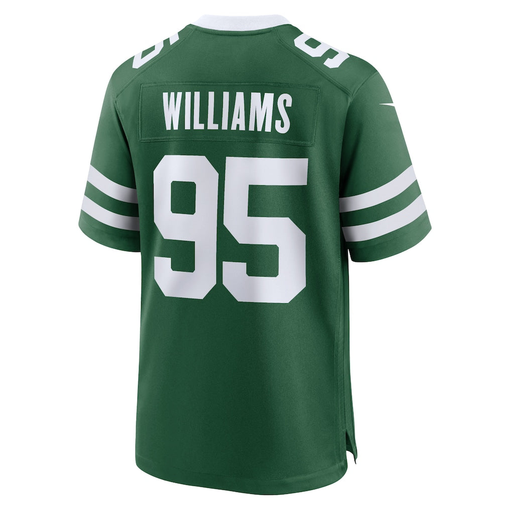 Qdoa NY.Jets #95 Quinnen Williams Legacy Green Game Jersey