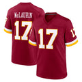W.Commanders #17 Terry Mclaurin Player Burgundy Game Home Qdoa Stitched Jerseys