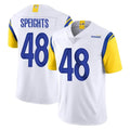 LA.Rams #48 Omar Speights Player White Limited Vapor Untouchable Home Game Qdoa Stitched Jerseys