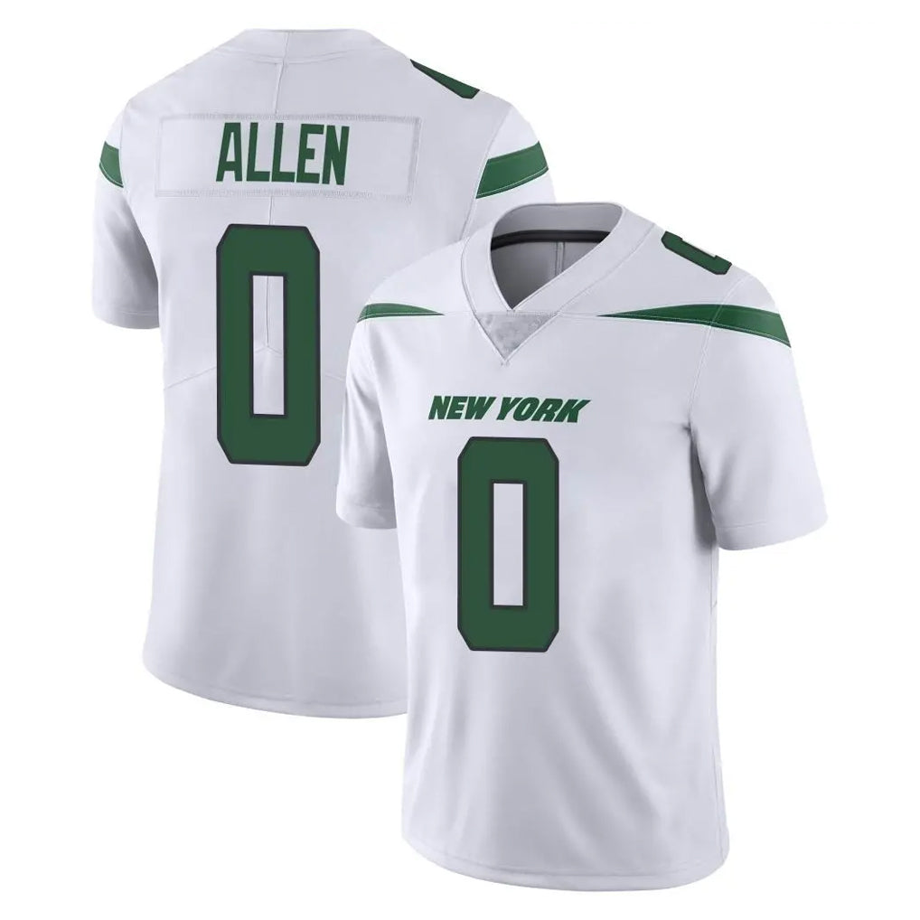 NY.Jets #0 Braelon Allen Player White Spotlight Limited Vapor Home Game Qdoa Stitched Jerseys