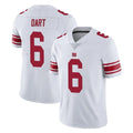 NY.Giants #6 Jaxson Dart Player White Limited Vapor Untouchable Home Game Qdoa Stitched Jerseys