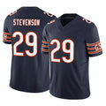 C.Bears #29 Tyrique Stevenson Player Navy Vapor F.U.S.E. Limited Home Game Qdoa Stitched Jerseys