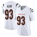 C.Bengals #93 Jonathan Allen Player White Vapor F.U.S.E. Limited Home Game Qdoa Stitched Jerseys