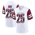 W.Commanders #25 Nick Cross Player White Game Home Qdoa Stitched Jerseys