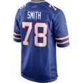 Qdoa B.Bills #78 Bruce Smith Royal Game Retired Player Jersey