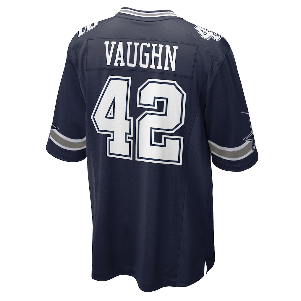 Qdoa D.Cowboys #42 Deuce Vaughn Navy Game Jersey