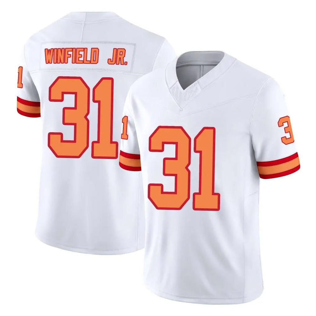 TB.Buccaneers #31 Antoine Winfield Jr. Player White Limited '76 Vapor F.U.S.E. Home Game Qdoa Stitched Jerseys