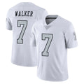 LV.Raiders #7 Quay Walker Player White Limited Color Rush Home Game Qdoa Stitched Jerseys
