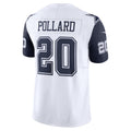 Qdoa D.Cowboys #20 Tony Pollard White Vapor F.U.S.E. Limited Jersey