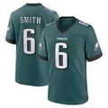 P.Eagles #6 DeVonta Smith Player Green Home Game Qdoa Stitched Jerseys