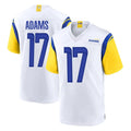 LA.Rams #17 Davante Adams Player White Home Game Qdoa Stitched Jerseys