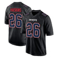 NE.Patriots #26 Hassan Haskins Player Carbon Fashion Limited Home Game Qdoa Stitched Jerseys
