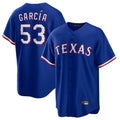 T.Rangers #53 Adolis Garcia Player Royal Home Limited Game Qdoa Stitched Jerseys