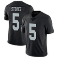 LV.Raiders #5 Eric Stokes Player Black Limited Vapor Untouchable Home Game Qdoa Stitched Jerseys