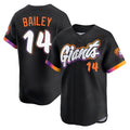 SF.Giants #14 Patrick Bailey Player Black 2025 City Connect Home Limited Qdoa Stitched Jerseys
