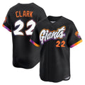 SF.Giants #22 Will Clark Player Black 2025 City Connect Home Limited Qdoa Stitched Jerseys