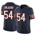 C.Bears #54 Brian Urlacher Player Navy Vapor F.U.S.E. Limited Home Game Qdoa Stitched Jerseys