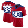 NY.Giants #98 DJ Reader Player Red Century Vapor F.U.S.E. Home Game Qdoa Stitched Jerseys