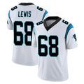 C.Panthers #68 Damien Lewis Player White Vapor Untouchable Limited Game Qdoa Stitched Jerseys