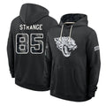 J.Jaguars #85 Brenton Strange Player 2026 Black Logo Pullover Hoodies Limited Game Qdoa Stitched Jerseys