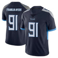 T.Titans #91 John Franklin-Myers Player Navy Limited Vapor Untouchable Home Game Qdoa Stitched Jerseys