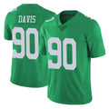 P.Eagles #90 Jordan Davis Player Green Limited Vapor Untouchable Home Game Qdoa Stitched Jerseys