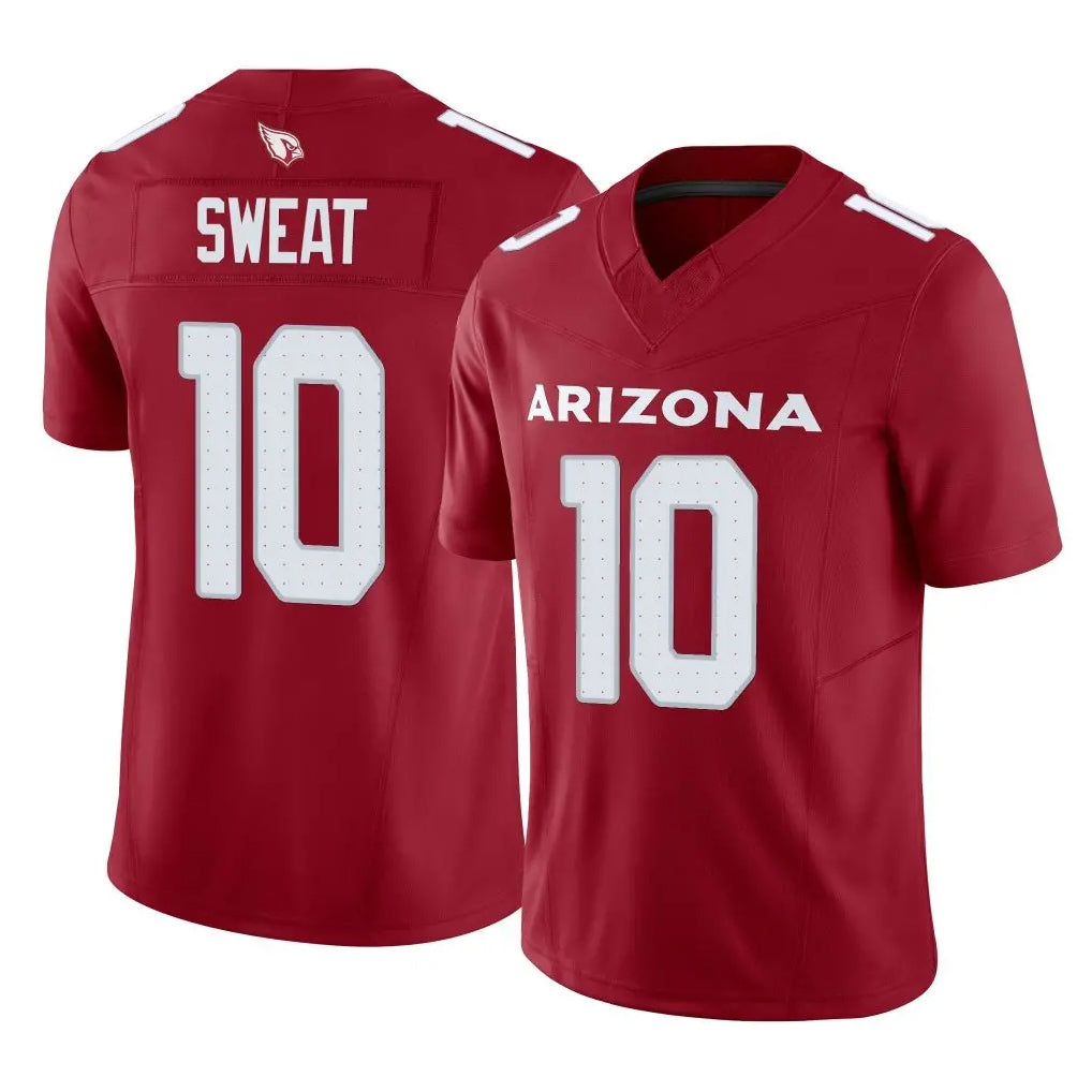 A.Cardinals #10 Josh Sweat Player Cardinal Vapor F.U.S.E. Limited Home Game Qdoa Stitched Jerseys