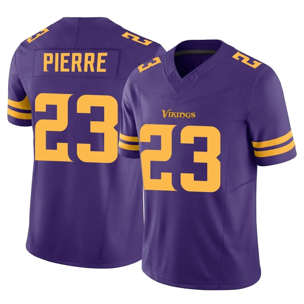 M.Vikings #23 James Pierre Player Purple Limited Alternate Vapor F.U.S.E. Home Game Qdoa Stitched Jerseys
